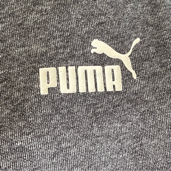 Puma Dark/Heather Gray Essentials Fleece Pants NWT Size XL - Picture 11 of 11